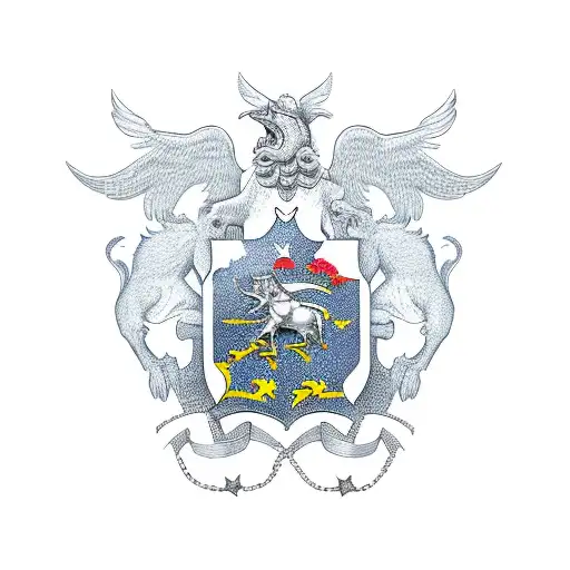 Smith Family Coat of Arms tattoo design idea