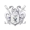 Smith Family Coat of Arms tattoo design idea