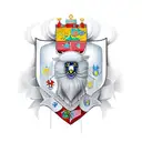 Smith Family Coat of Arms tattoo design idea