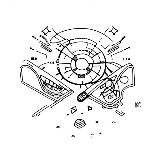 adhd mind tattoo design idea