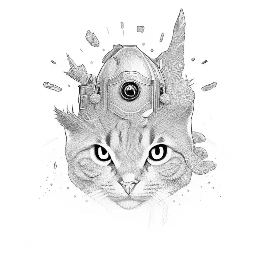 Jake Paul style  tattoo design idea