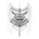 gladiators armor tattoo design idea