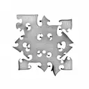 puzzle pieces  tattoo design idea