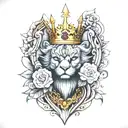 throne tattoo design idea