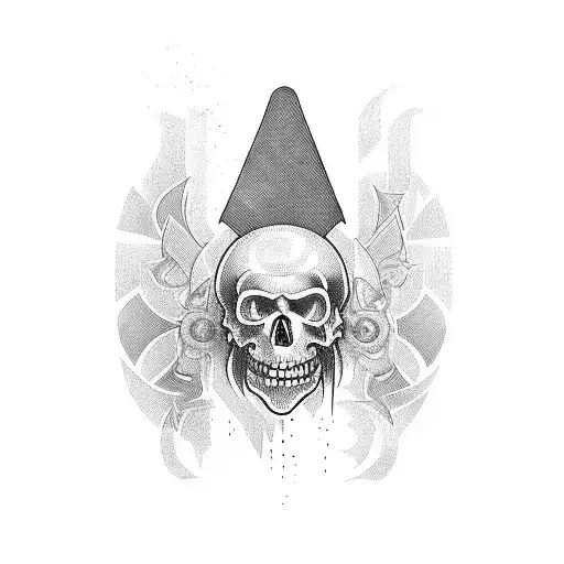 machete tattoo design idea