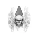 machete tattoo design idea