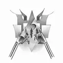 1999 on Fingers  tattoo design idea