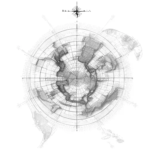 brasil map with indiginous areas and nfocus on sao paulo ceara tattoo design idea