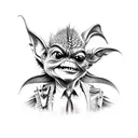 gremlin tattoo design idea
