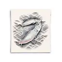 carp tattoo design idea