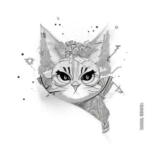 xoxo in paint strokes, graffiti  tattoo design idea