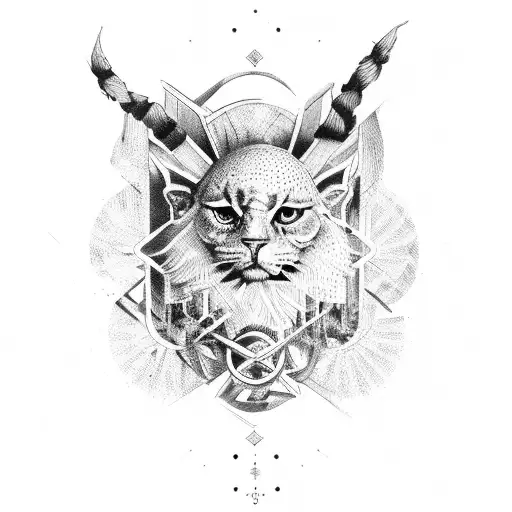 The word Invictus  tattoo design idea