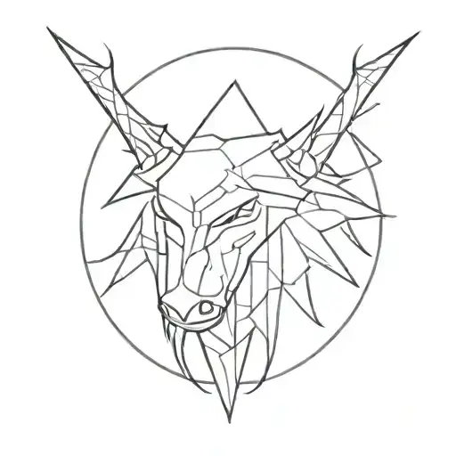 the Witcher sign tattoo design idea