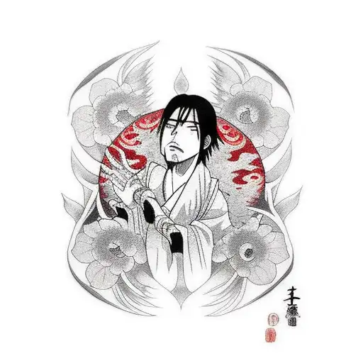 Itachi wójt Sharingan tattoo design idea