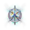 spinal sword with cross  tattoo design idea