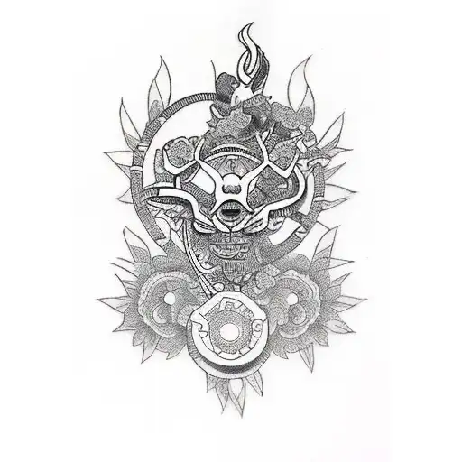 bike Kenya  tattoo design idea