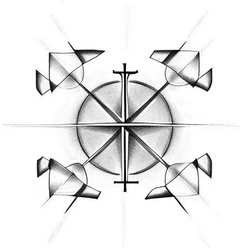 Christian Cross tattoo design idea