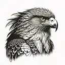 philippine eagle tattoo design idea