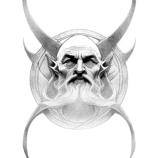 Lord of the rings Riders of Rohan tattoo design idea