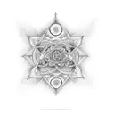 It's a tattoo focused on a twin flame couple. Add Sacred geometry and Kundalini (Snakes). tattoo design idea