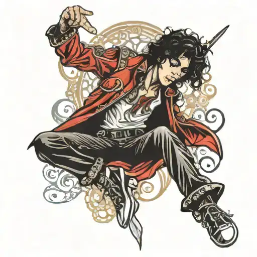 Michael jackson tattoo design idea