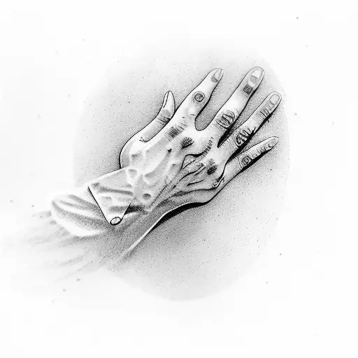 waveform for the hand with 2 names Alonso And Antonella tattoo design idea