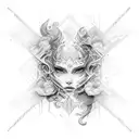 Create Waveform tatto with next names, Alonso Antonella tattoo design idea