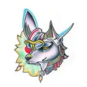 Anubis tattoo design idea