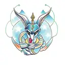 Anubis tattoo design idea