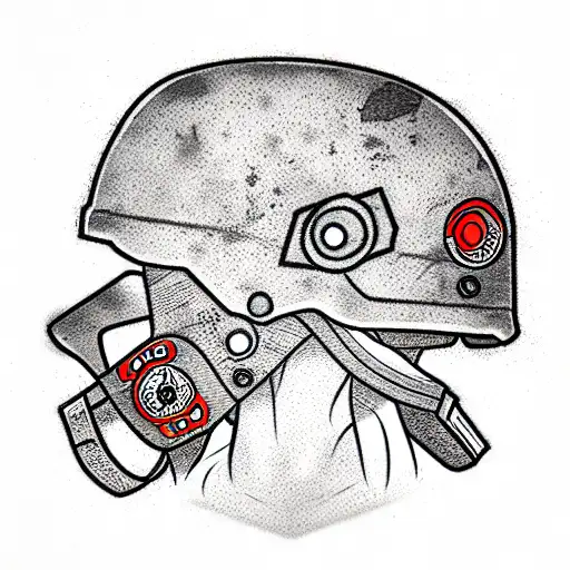 metro 2033 tattoo design idea