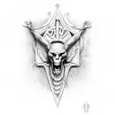 Holy Trinity tattoo design idea