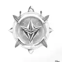 Holy Trinity tattoo design idea