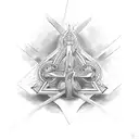 Holy Trinity tattoo design idea