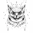 rocket tattoo design idea