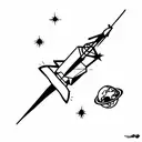 james webb space telescope tattoo design idea
