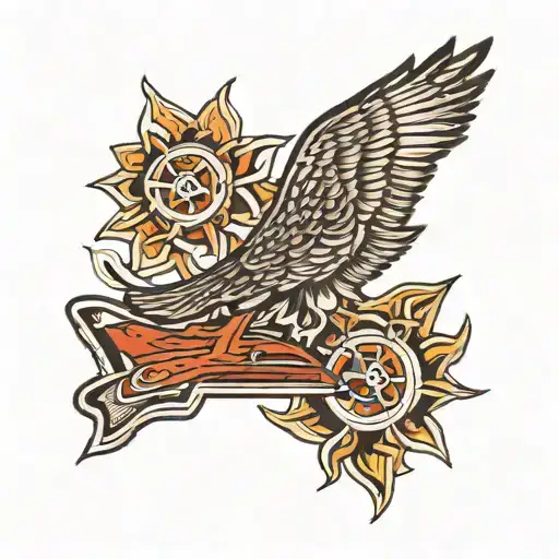 Ford Falcon tattoo design idea
