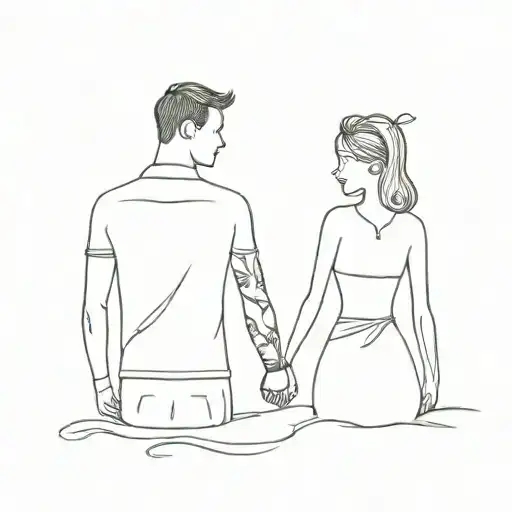 married couple tattoos tattoo design idea