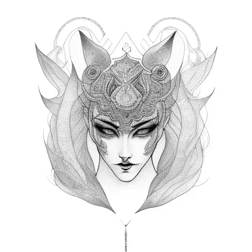 her name is nehir tattoo design idea