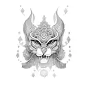 her name is nehir tattoo design idea