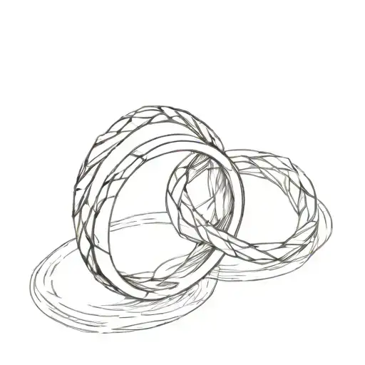 Interconnected Rings Tatoo 29+ Interlocking Rings Tattoo Ideas in 2026 - BlackInk AI