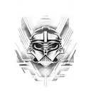 jedi simbol tattoo design idea