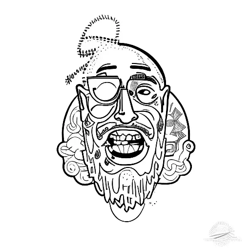 Mac Miller good news  tattoo design idea
