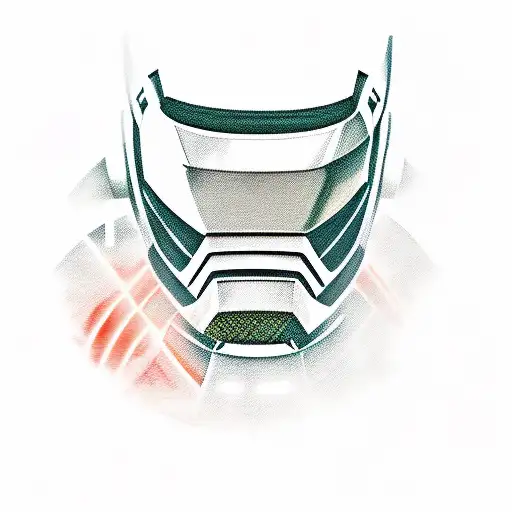 Samurai Ironman tattoo design idea