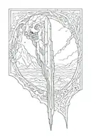 I Have No Mouth and I Must Scream Monolith  tattoo design idea