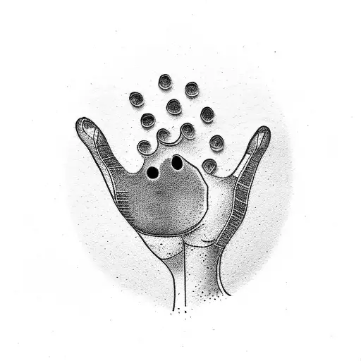 A cat paw print made up of tiny book symbols tattoo design idea