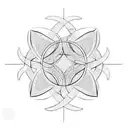 infinity symbol tattoo design idea