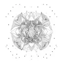 fire and ice tattoo design idea