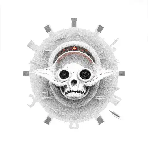 "42 - Don't Panic," the answer unfurls, A tribute to wisdom in a chaotic world. And amidst the vast expanse of time, "I  tattoo design idea