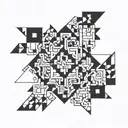 minecraft tattoo design idea