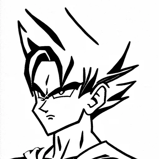 gohan ssj2  tattoo design idea